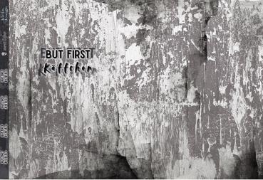 But first Käffchen  - Jersey - kleines Panel